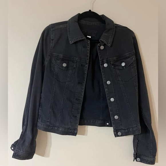 Maurices denim jacket- black - Picture 1 of 2